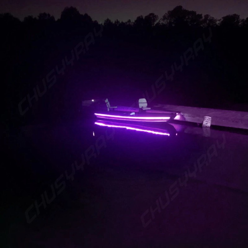 CHUSYYRAY UV led strip light 365nm 5050 60led/m Flexible black
