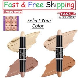 wet n wild MegaGlo Dual-Ended Contour Stick, Cruelty-Free, ( Select Your Color ) - Light/Medium