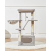 Taoqimiao Cat Tree,38.2-Inch Cat Tower for Indoor Cats,Suitable for Kittens