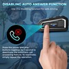 BETOWEY Motorcycle Intercom 2 Pack, TK-X2 Helmet Bluetooth Headset with