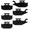 Caltric Brake Pads FITS BOMBARDIER TRAXTER MAX 650 2003-2005 Front