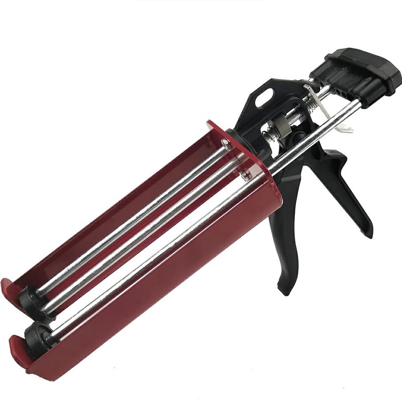 AIXXCUVQ High Performance Dual-Component Caulking Gun with Durable Iron Dual