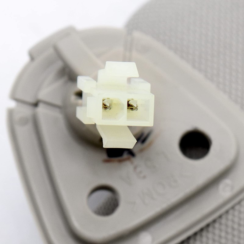 FZJDSD Left Driver Side Sun Visor with Mirror (Gray) Compatible