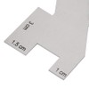 Metal Sewing Ruler Caliber Ruler Sewing Ruler Knitting Sewing Hem