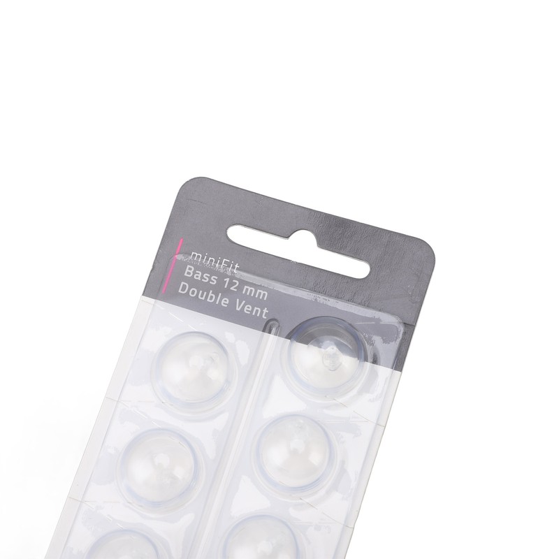 10pcs Double Vent Bass Dome Accessory Single Layer Double Vent
