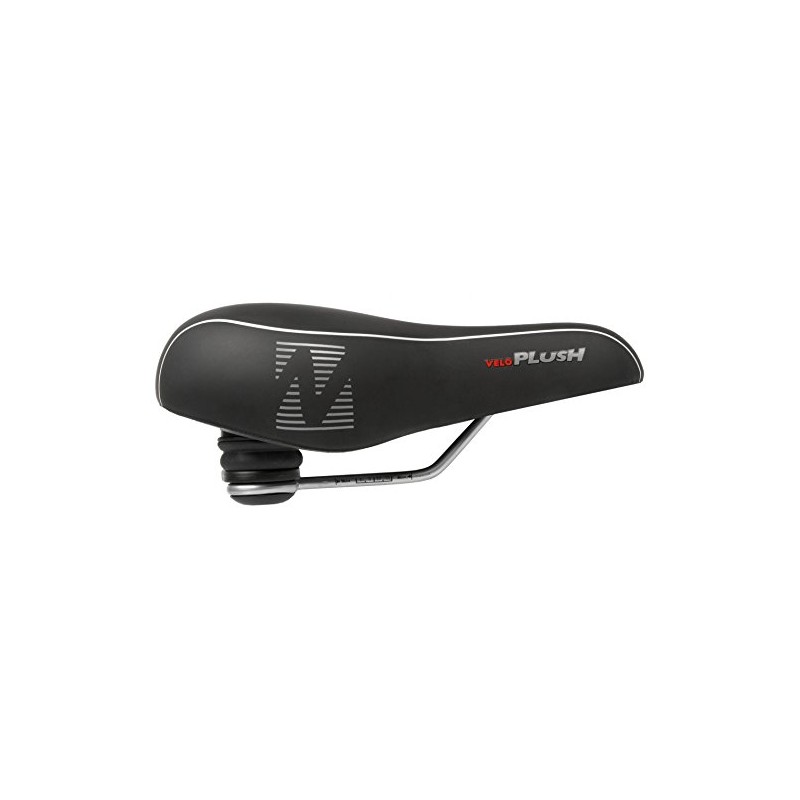 Velo Fahrradsattel Plush Elasto MF, schwarz, _, 12503521