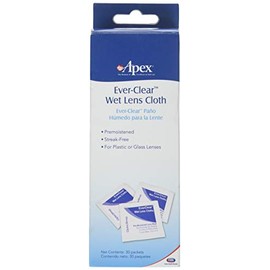 Ever-Clear Wet Lens Cloths - Disposable, by Apex Healthcare Products