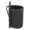Motorcycle Water Cup Holder Black Drainage Holes Plug in Fixed