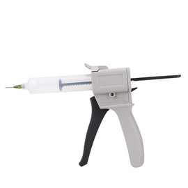 KIKYO Glue Gun, Single Liquid Gun 30ml Dispenser Glue Gun Plastic Manual Single Tube Handle Tool for Pressing Squeezing