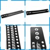 Tosmifairy 3 Pieces Punk Rock Leather Bracelets for Women Pop