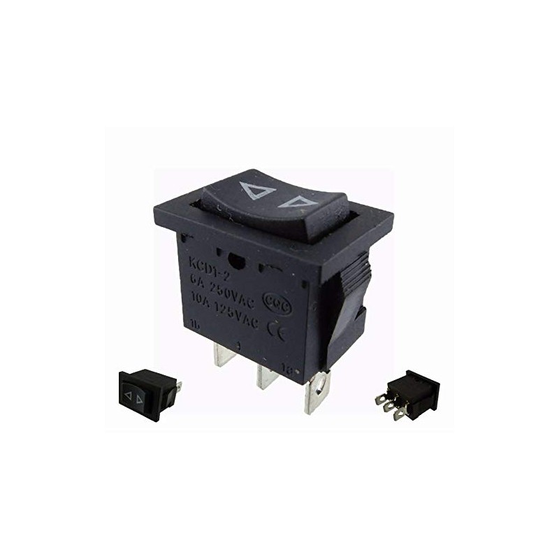 Rocker Switch On/Off/On Installation 19.5 x 12.5 mm Button Does