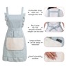 Ftuency Cute Cotton Apron for Women, Adjustable Bib Cooking Kitchen