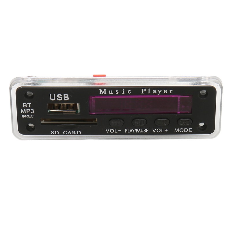 DC12V Bluetooth 5.0 Decoding Board Support SD Card USB FM