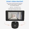 Digital Peephole Doorbell Camera 4.5 Inch Color Screen Night Vision