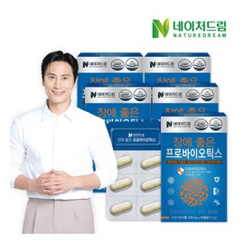 Nature Dream 네이처드림 장에 좋은 프로바이오틱스 250mg x 30정 5박스 Nature Dream Probiotics Good for the Intestines 250mg x 30 Tablets 5 Boxes