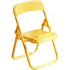 4Pcs Foldable Mini Chairs - Cute Tiny Folding Phone Holders,