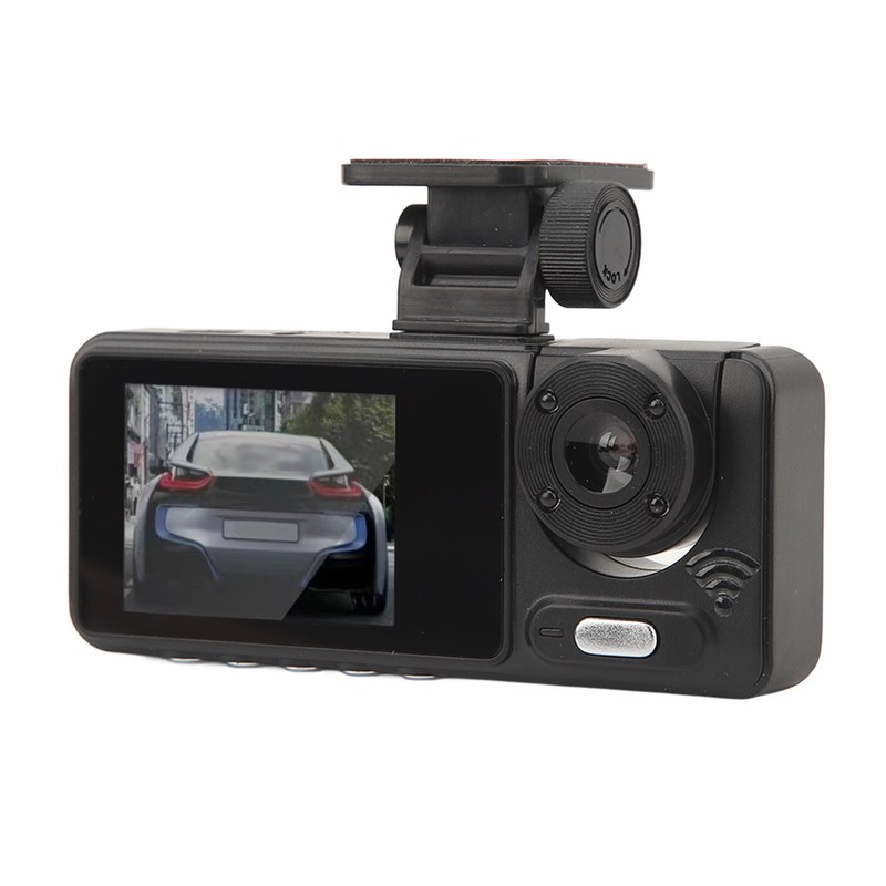 1080P Dash Cam with Triple Lens 2 Inch IPS Display