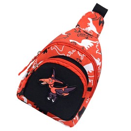 Lurrose 1 Pc Children's Chest Bag Crossbody Daypack Mini Chest Bag Kids Chest Bag Sling Bags for Women Crossbody Sling Backpack Girl Small Shoulder Bag Fashion Nylon Boy Girl Toddler