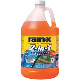 Rain -X 2 Pack 2 in 1 All Season (-25) Washer Fluid Net Wt 255.63 Fl Oz, 255.63 Fluid Ounce (127.8 Fl Oz (Pack of 4))