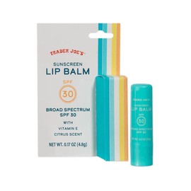 Trader Joe's Sunscreen Lip Balm SPF 30 4.8g / 트레이더조 선스크린 립밤 SPF 30 4.8g