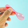 EYAKEG 100pcs 3"" Spoon Plastic Mini Spoons, Assorted Ice Cream