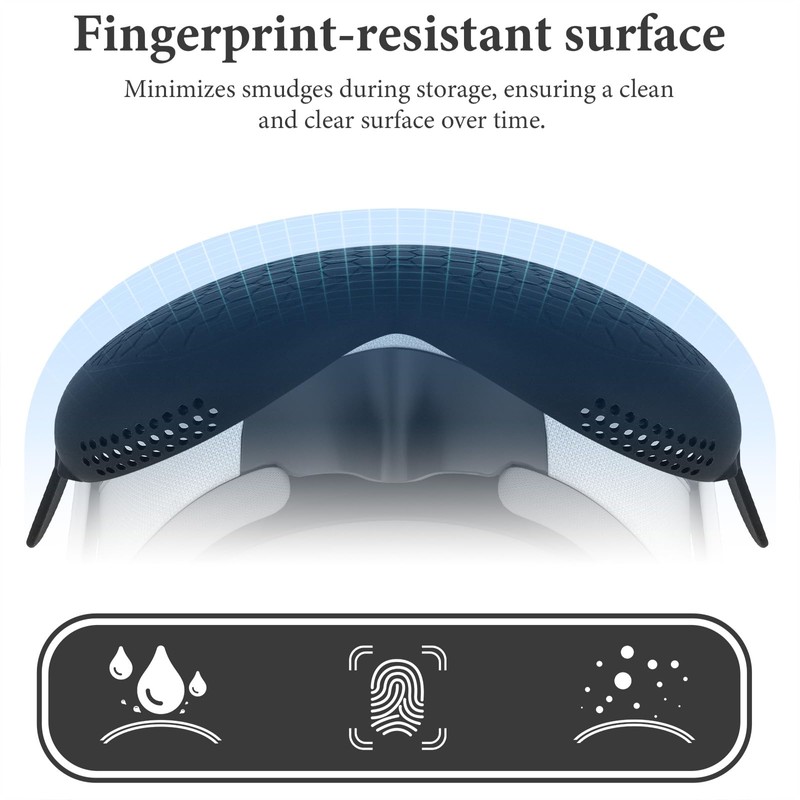 Geekria VR Headset Shell Protective Cover Compatible with Apple Vision