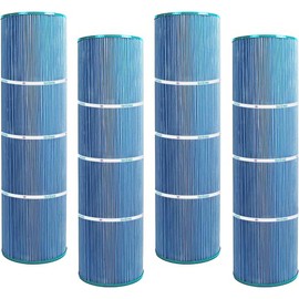 Hurricane Filters 4 Pack HF7487-04M Elite Aseptic Pool Filter Cartridge - Replacement for PA100N, Unicel C-7487, Filbur FC-1270, Hayward Super-Star-Clear C4000, SwimClear C4020