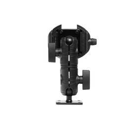 ARKON Mounts RoadVise Ultra Phone Mount with Double Socket Swivel Arm | Drill Base Truck Phone Stand | Car Mount Dashboard | Phone Mount with Drill-Down Base | Heavy Duty Phone Holder | KNSWAMAMPS