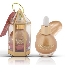 Profusion Cosmetics Luminous Glow Liquid Highlighter- Buildable Coverage, Lightweight & Long-Wearing It's Your New Summer Essential Makeup (Sunglow)