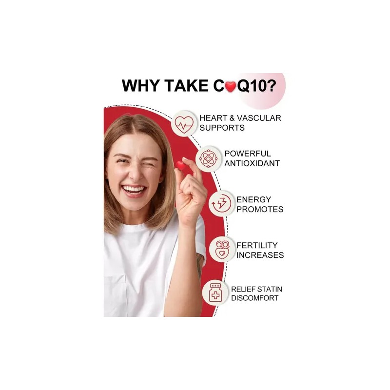 Ubiquinol Dr Foster: Suplemento CoQ10 400 Mg para Salud Cardiovascular