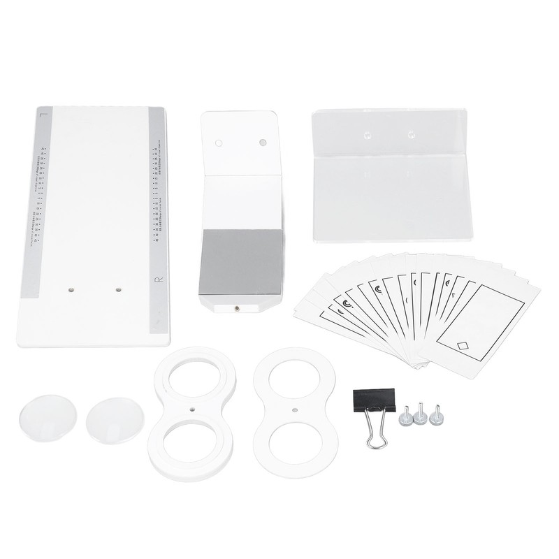 Single Oblique Stereoscope Cheiroscopes Hand Drawing Adjust Base Amblyopia Trainer