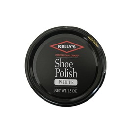 Kelly's Professional Paste Shoe Polish 1.5oz - White