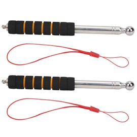 2PCS Telescopic Empty Drum Hammer Portable Room Test Rod Tile Inspection Tool 130CM