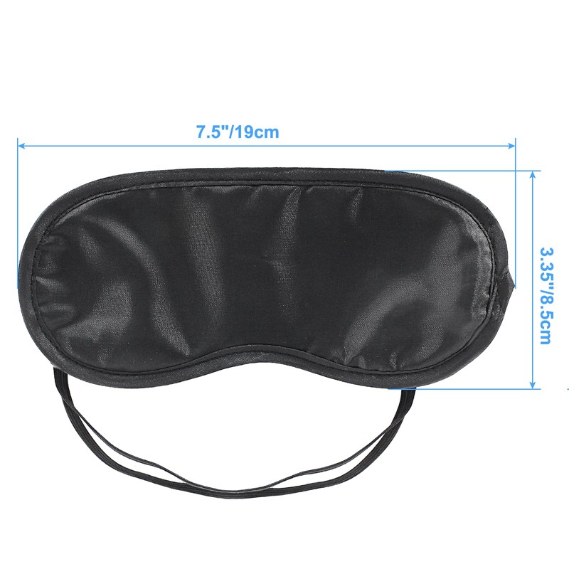 Coufce 12 PCS Satin Games Sleep Mask Eye Mask Sleep