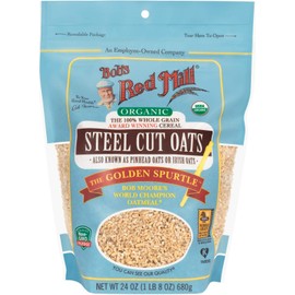 Bob's Red Mill Organic Steel Cut Oats, 24-ounce