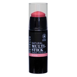 benecos Naturkosmetik - Natural 3-in-1 Multi-Stick - Be Pinky - For Cheeks, Eyes & Lips