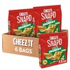 Cheez-It Snap'd Cheese Cracker Chips, Thin Crisps, Extra Crunchy, Sharp