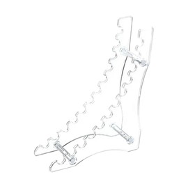 Milageto Acrylic Pen Holder/Pen Display Stand /12 Slots Ballpoint Pen Organizer//Makeup Brush Rack Eyebrow Pen Stand