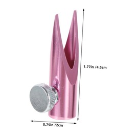 Minkissy Makeup Pencil Sharpener Set 2pcs Metal Dual Sides for Eyebrow Eyeliner and Lip Liner User-Friendly Design
