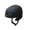 HardnutZ Ski and Snowboard Helmet - Black, Adults & Kids,