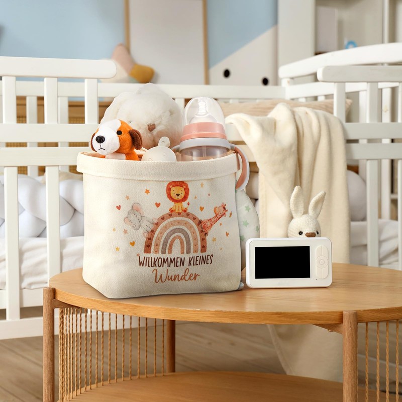 Xuniea Baby Gift Nappy Bag, Nappy Cakes with Prints, Creative