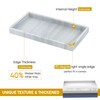 Silicone Bathroom Tray,Shatterproof Silicone Tray for Bathroom Counter,Small Vanity Tray