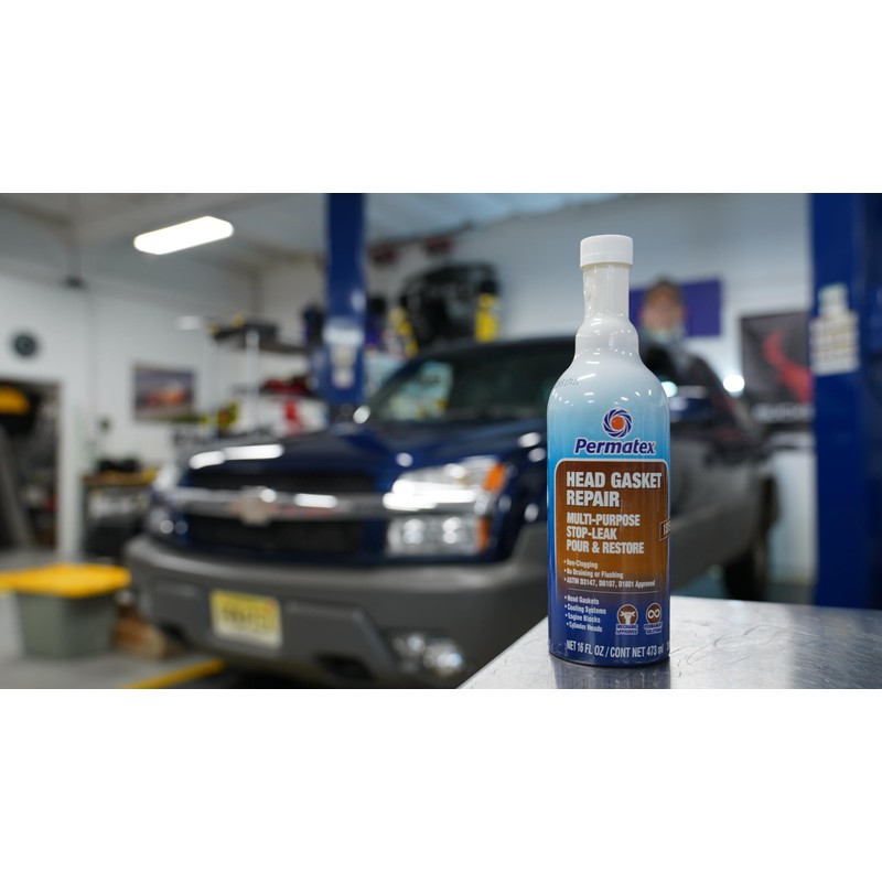 Permatex 30300 Head Gasket Repair - Multi-Purpose Stop-Leak, 16 fl.