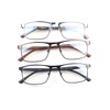 Lcbestbro 3 Pack Business Blue light Blocking Reading Glasses for