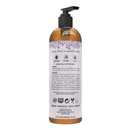 Beessential Natural Body Wash, Lavender, Sulfate-Free Bath and Shower Gel with Essential Oils for Men & Women, 16 oz