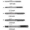Silver Metric Metal Hand Thread Taps, 6pcs M3-M8 Ratchet Tap