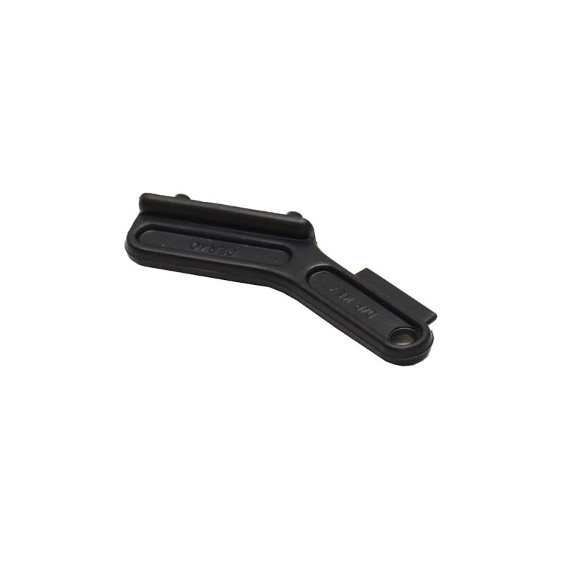 Boat Deck Plate Key | 1 1/4 Inch Filler Black