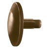 Spax Plastic Cover Cap for Spax with Hole, Mahogany, 500
