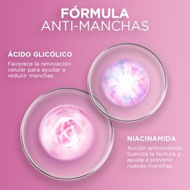 LOral Paris Kit Glycolic Bright Crema da 50ml  Crema noche 50ml con Melasyl, cido Gliclico                                                            