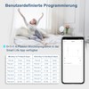 CNBINGO Smart Thermostat Flush-Mounted with Crystal Glass Panel WiFi Digital